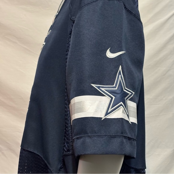 Men's Nike Dak Prescott Navy Dallas Cowboys Game Team Jersey Size 2xL - Picture 3 of 7